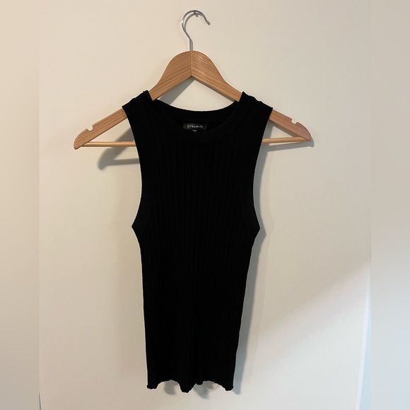 Dynamite Ribbed Muscle Tank - Picture 2 of 4